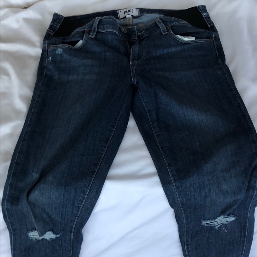 Paige maternity Denim